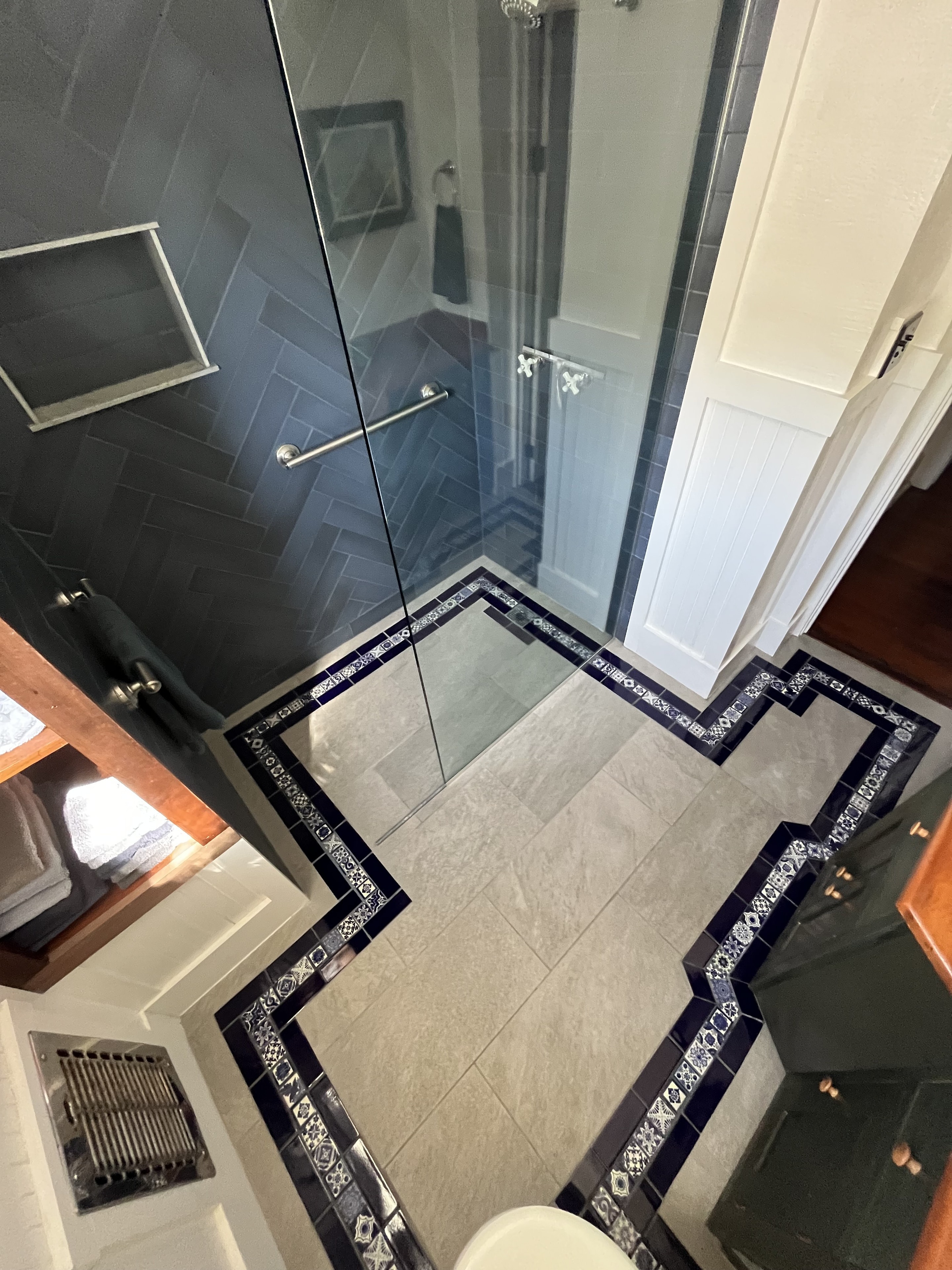 Custom tile bathroom